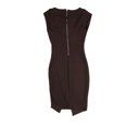 thumbnail image 2 of bar III Robe Fourreau Enveloppe Côtelée pour Femmes, Violet, Très Grand, 2 of 2