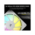 thumbnail image 4 of CORSAIR NAUTILUS 360 RS ARGB Liquid CPU Cooler – White – RS120 ARGB Fans – Fits Intel®  LGA 1851, AMD® AM5/AM4 – Simple Daisy-Chain Connections - Direct Motherboard  Connection, 4 of 20