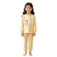 thumbnail image 2 of BOOMNY Child Girls Pajamas Sets 2 Peice Cartoon Graphic Long Sleeve Sleepwear Tops Pants Pjs Set for Kids Cozy Loungewear Homewear, 2 of 4