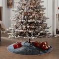 thumbnail image 4 of Sikiie Valley Gray Dragon Nativity Christmas Tree Skirt, Jesus Christian Winter Holiday Tree Mat Decoration(30-48IN)48", 4 of 6