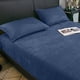 thumbnail image 4 of Juego de sábanas Slhenay de microfibra extra suave de terciopelo tamaño queen | Sábanas de microfibra de lujo antibolitas con fundas de almohada, colección Lavish Sherpa Velvet Luxe, 140 x 198 cm,, 4 of 8