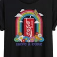 thumbnail image 3 of Coca-Cola - Have A Coke Rainbow - Juniors Ideal Flowy Muscle T-Shirt, 3 of 5