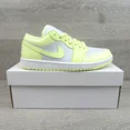 thumbnail image 2 of Ni - ke Air Jordan 1 Low Women's Size 10 Platinum White Citron Lemonade NEW DC0774-007, 2 of 5