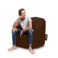 thumbnail image 1 of Sillón Puff Lounger Puff MX Gamuza color Chocolate, 1 of 2