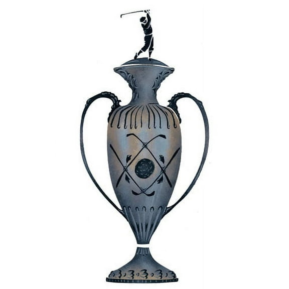 Golf Trophy Wall Stencil - DEE553 by DeeSigns