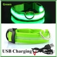 thumbnail image 4 of Light-Up Green Dog Collar, L, 4 of 11