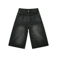 thumbnail image 1 of WILLBEST Pantalones Cortos Deportivos para Hombre, Pantalones Vaqueros Holgados y Recortados para Trabajo con Bolsillos Cargo., 1 of 2