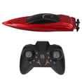 thumbnail image 1 of Barco De Control Remoto RC Lancha Rápida 2,4 GHz Doble Hélice ABS Casco Con De 360 ​​Y Diseño Resistente Al Agua Para Niños Adultos Piscinas Lagos, 1 of 7