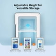 thumbnail image 3 of AstroAI Mini Fridge, Compact Refrigerator, Makeup Skincare Fridge 6L 8 Cans Portable Personal Cooler One Door, for Home, Car, Black, for Gifts, 3 of 9