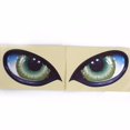 thumbnail image 4 of 2Pcs 3D Stereo Reflective Cat Eyes Car Sticker Creative Rearview Mirror Decal, 4 of 5