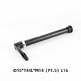 thumbnail image 1 of Bike Bicycle Front Fork 12x100mm 15x100/110mm Quick release Thru Axle Lock, 1 of 6