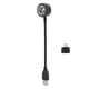 thumbnail image 2 of Proyector de estrellas USB luz nocturna LED Control de voz rotación ajustable de 360 ° romántico portátil para el hogar del coche, 2 of 8