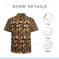 thumbnail image 7 of High Quality Hawaiian Shirts for Men Short Sleeve Aloha Beach Shirt Floral Summer Casual Button Down Shirts Blouses MHIBW9, 7 of 7