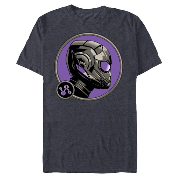 Marvel Ant-Man and the Wasp: Quantumania Cassie Helmet Side - Short Sleeve Blended T-Shirt for Adults - Customized-Navy Heather