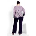 thumbnail image 2 of Avenue Women's Plus Size Delilah Placement Top, 2 of 2