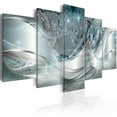 thumbnail image 2 of Tiptophomedecor Glamour Canvas Wall Art - Sparkling Dandelions Blue 5 Piece - Stretched & Framed Ready To Hang Art, 2 of 5