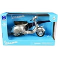 thumbnail image 2 of NewRay Vespa 150 GS Diecast Motorcycle Model, 1/12, Silver, 2 of 3