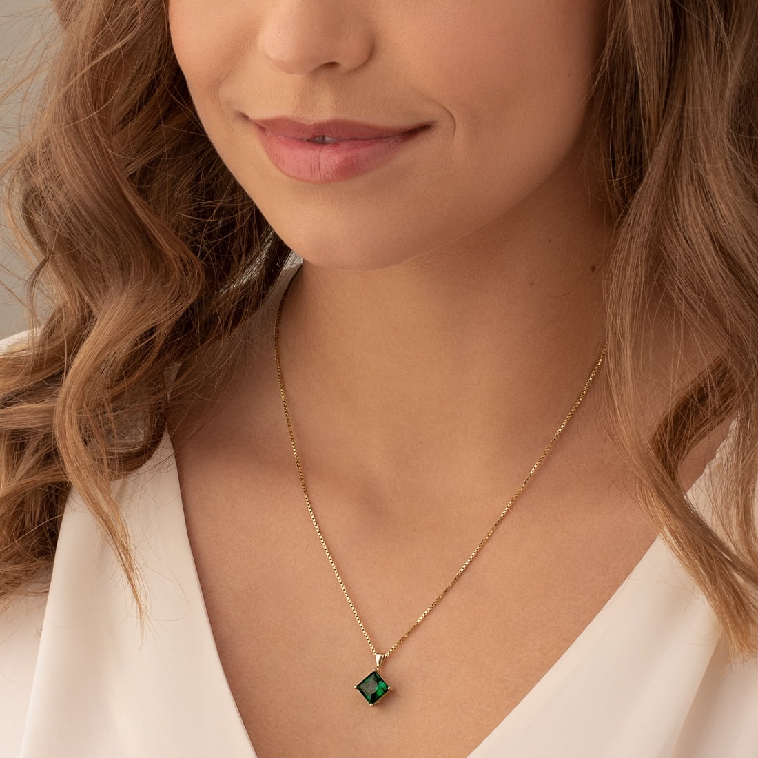 3.0cts Sterling Silver, Natural Emerald Necklace, Dark Green Emerald Pendant ,emerald Cut Necklace,natural Emerald Jewelry May Birthstone - Etsy | Emerald  necklace, Jewelry necklace simple, Emerald pendant