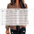 thumbnail image 3 of Chiccall Jackets for Women Zip‑Up Long Sleeve Loose Casual Bomber Jacket Lightweight Coat Outerwear Brown S, 3 of 8