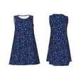 thumbnail image 3 of Bixox Robe Sans Manches à Imprimé Raquette de Tennis pour Femmes avec Poches, Robe Décontractée Longueur Genou pour l'Été-Grand, 3 of 7