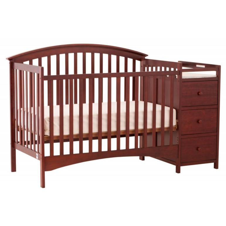 Storkcraft Bradford 4in1 FixedSide Convertible Crib and Changing