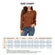 thumbnail image 5 of Sudadera con mangas abullonadas, sudadera con cuello redondo para mujer, blusa de manga larga de moda, sudadera de manga larga fiel a su promesa, 5 of 5
