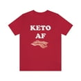 thumbnail image 2 of Bacon Keto AF - Funny Ketogenic Diet Food Health Weight Loss Low Carb Shirt, 2 of 10