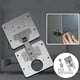 thumbnail image 1 of s de pequeña sala de revestimiento de cierre automático, s frontal para puertas de pequeña de de cocina, - de 2 placas 16 tornillos 2Placa + + 16 Tornillo perfecl Placa de reparación de bisagras, 1 of 7