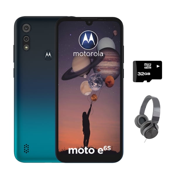 Smartphone Motorola Moto E6s 32GB 2GB Ram Dual Sim más Micro SD