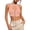Pink, variant on Womens High Neck Sleeveless Ribbed Tank Top 2026 Summer Fitted Stretch Soft Casual Daily Workout Layering Undershirt