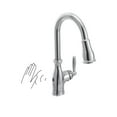 thumbnail image 4 of MOEN 7185EWC Brantford Chrome 15.5 in. H Pull Down Sprayer Kitchen Faucet with 360 Degree Spout Swivel and MotionSense Wave, 4 of 6
