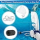 thumbnail image 2 of 11Pcs Pool Cleaner Parts Include 2 Pool Cleaner Bags for 280 480,3 Tires 6 Sweep Hose Scrubber Replacement, 2 of 5