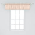thumbnail image 2 of Ambesonne Pink White Window Valance, Romantic Old Country, 54" X 12", Pale Salmon and White, 2 of 3