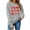 Gray, variant on TKYCMSUAKI Women Plus Size Valentines Sweatshirts Long Sleeve Round Neck Tops Love Heart Pullover Sweatshirt Gifts for Her Spring Summer Clothing