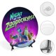 thumbnail image 4 of Noche de la zoopocalipsis Plato decorativo de porcelana fina (bone china), plato decorativo de cerámica para hogar, oficina, soporte de pared, platos decorativos para dormitorio - 6 pulgadas (15 cm), 4 of 6