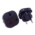 thumbnail image 3 of NARABB UK To EU Europe European Travel Adaptor Plug 2 in 1 Adapter, 3 of 4