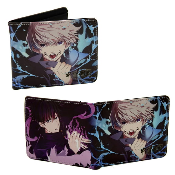Toge Inumaki and Megumi Fushiguro - Jujutsu Kaisen 4x5" Bi-Fold Wallet