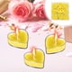 thumbnail image 1 of Vela de cera de soja perfumada en forma de corazón | Vela romántica para una cena de cumpleaños | Larga duración con aromas de ylang, rosa, jazmín y osmanto | Vela aromática decorativa para regalar, 1 of 6