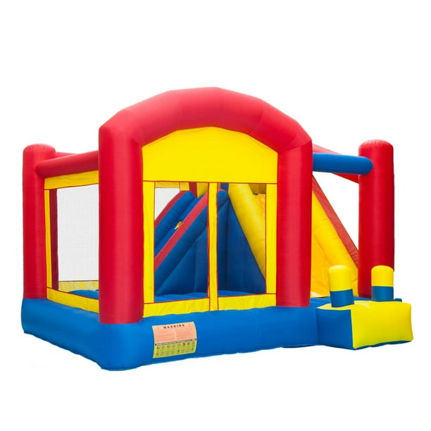 inflatable water slide without blower