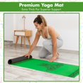 thumbnail image 5 of Yoga Mat - Premium 6mm Print Reversible Extra Thick and Large Non Slip Exercise & Fitness Mat for All Types of Yoga, Pilates & Floor Workouts (72" x 24" x 6mm Thick) Tranquil Tusk, 5 of 8