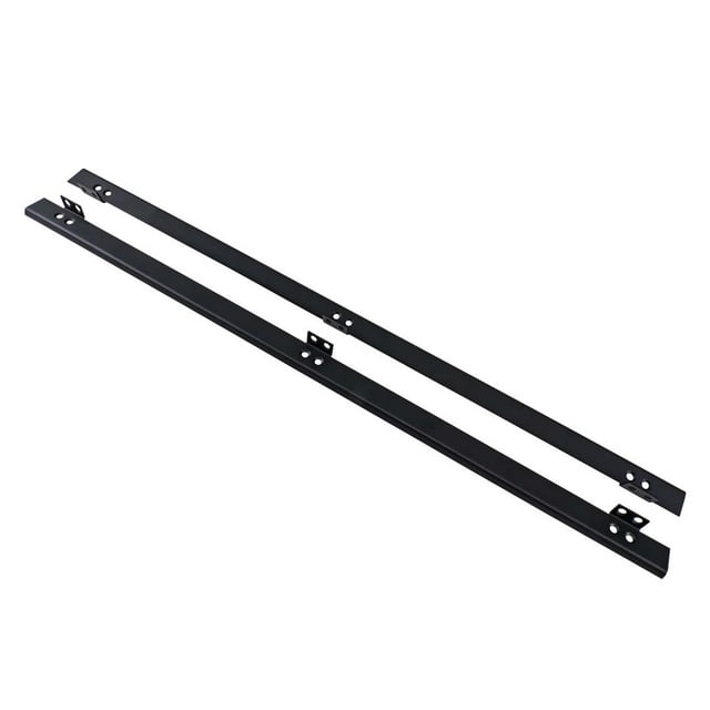 Kuat Innovations Bed Cargo Rack Cross Bar AIXRMFL Retrax; For Use With IBEXD2/IBEXD3 Bed Cargo Racks; Powder Coated Matte Black; 6061-T6 Aluminum; With Mounting Hardware; Fits Full Size Long Bed Truck