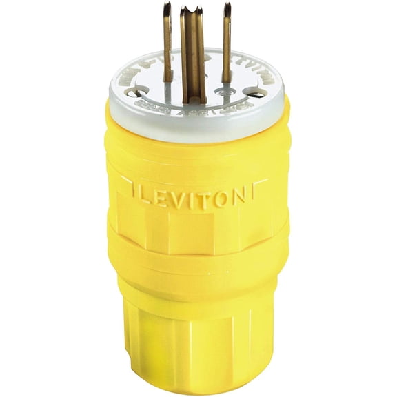 Leviton 15A 125V 3-Wire 2-Pole Wetguard Cord Plug
