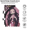 thumbnail image 6 of Kamado Nezuko Jigsaw Puzzle, Wood Puzzles Adult, 500 PCS Jigsaw Puzzle Perfect for Game Nights, 6 of 8