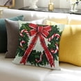 thumbnail image 3 of BANET  Rustic Farmhouse Style Noel Merry Christmas Trees Red Vintage Truck Winter Holiday Sign Super Soft Home Decorative Throw Pillow Case Cushion Cover Be Joyful with Words  24x24in, 3 of 5