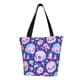 thumbnail image 1 of Balery colorful Skull mushroom rainbow Bolsa de Hombro con Diseño, Bolsa Grande y Duradera, Bolsa Versátil para Compras, 1 of 6