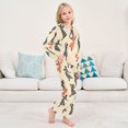 thumbnail image 6 of Fluffy Pajamas Set Fuzzy Winter Warm Pj Sets Pullover Tops and Long Pants Dancing Woman Medium, 6 of 8