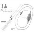 thumbnail image 4 of Handheld Pool Vacuum with Valve Manual Handheld SpaVac with 2 Nozzle Adapters for Dirt Grass and Other Debris,Grey, 4 of 7