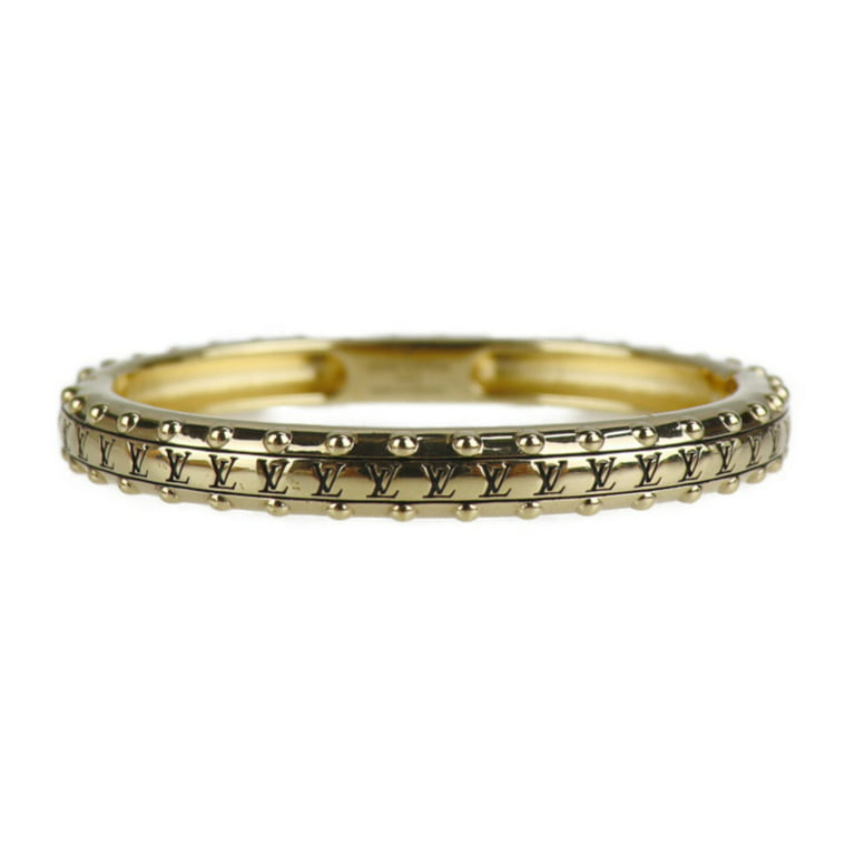 Louis Vuitton - Authenticated Nanogram Bracelet - Metal Gold For Woman, Very Good condition