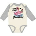 thumbnail image 3 of Inktastic I Look Totally Flamazing with Flamingo in Sunglasses Boys or Girls Long Sleeve Baby Bodysuit, 3 of 5