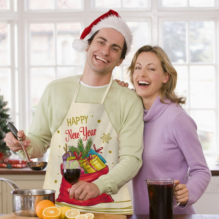 Holiday aprons on sale for adults